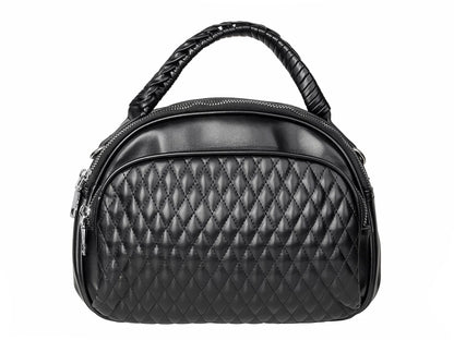 Bolso Unibella Negro Acolchado para Mujer