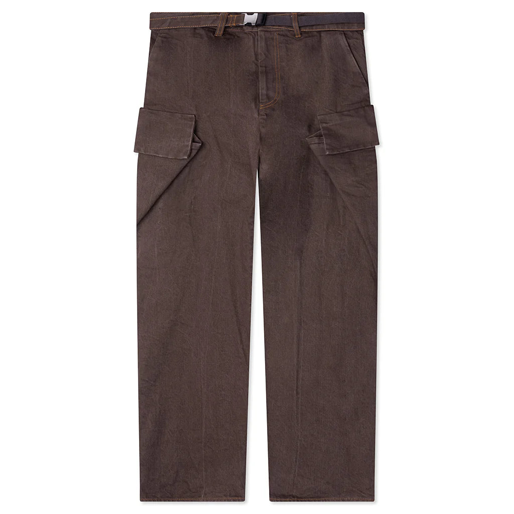 Denim Pants Brown