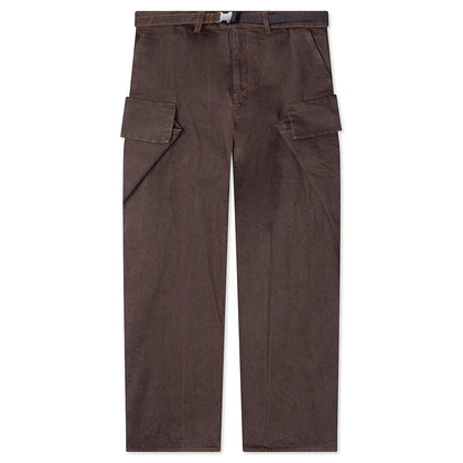Denim Pants Brown