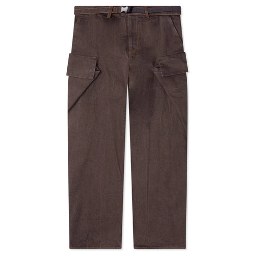 Denim Pants Brown