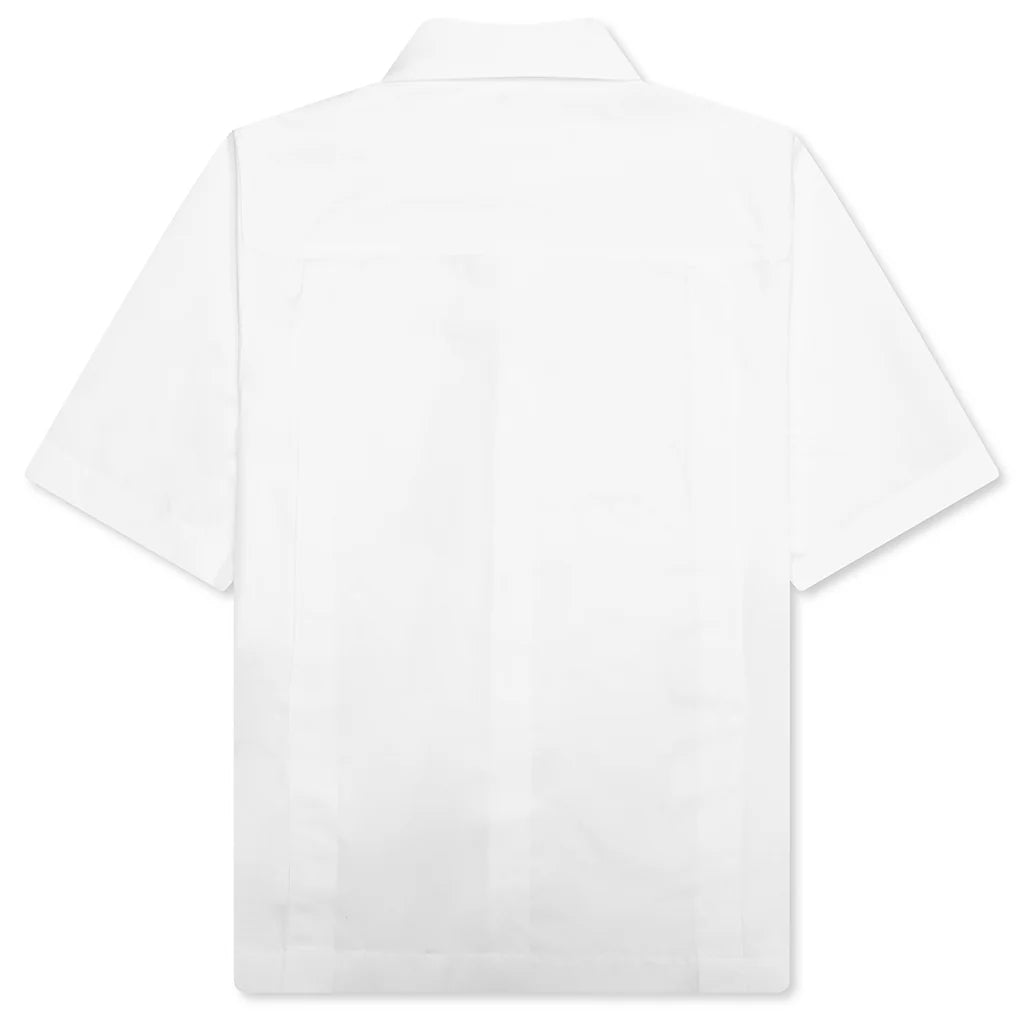 Heavy Organic Cotton Poplin Shirt 131 Optic White