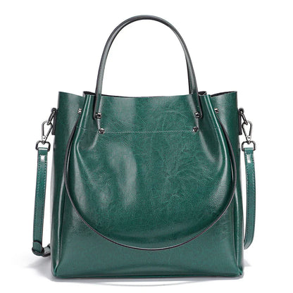 Bolsa Tote de Couro La Spezia