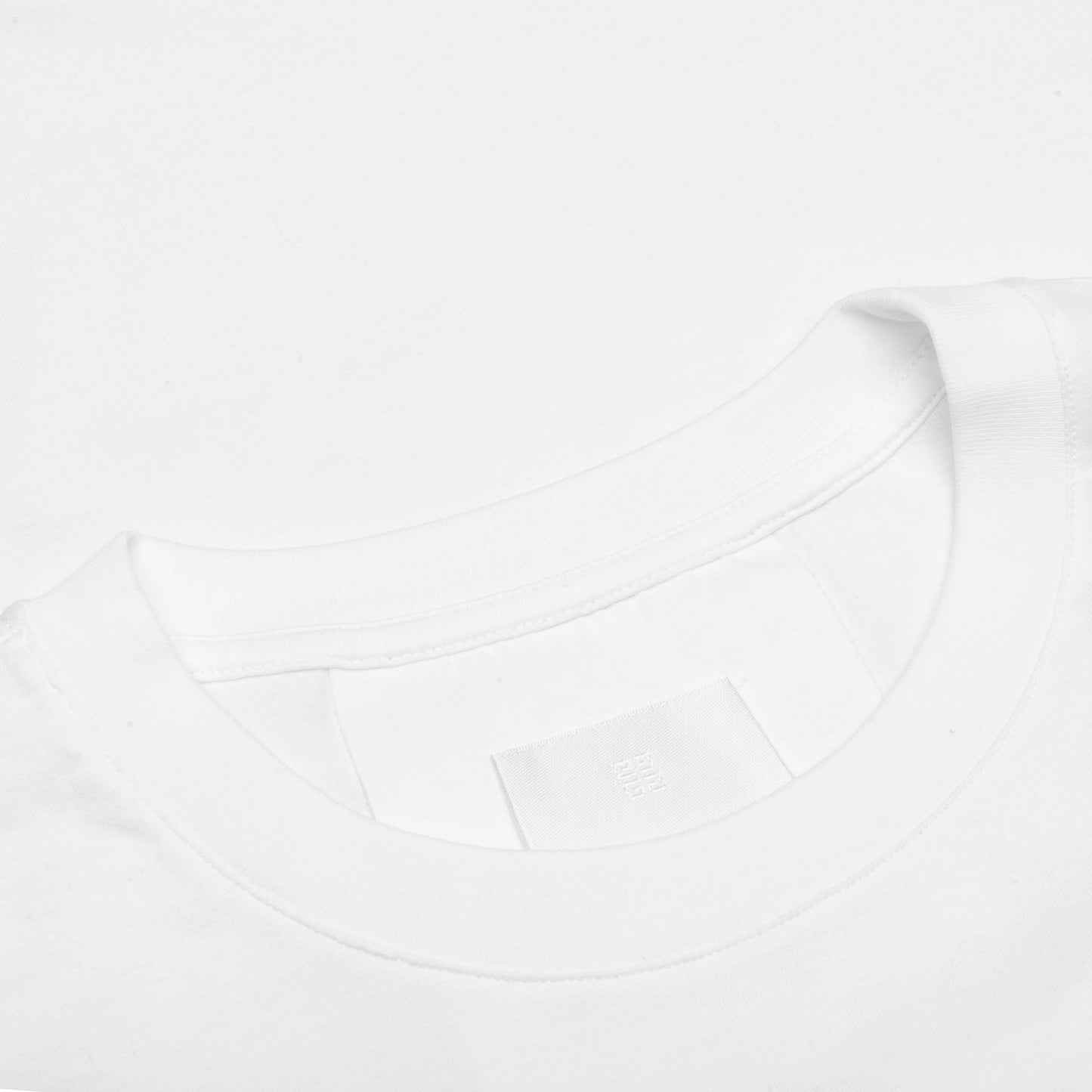 Reflective Slim Fit T Shirt White