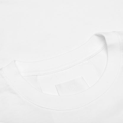 Reflective Slim Fit T Shirt White