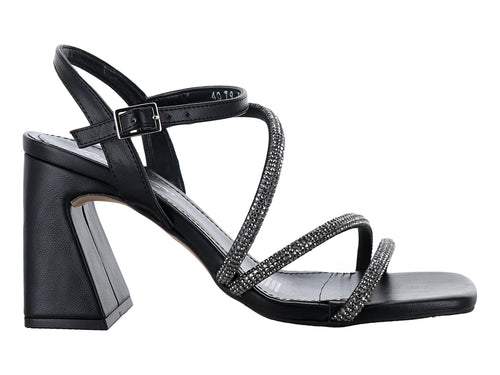 Sandalias Senties Negro para Mujer