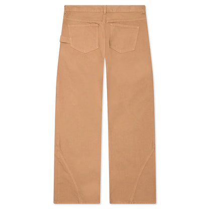 Twisted Workwear Trousers Flax