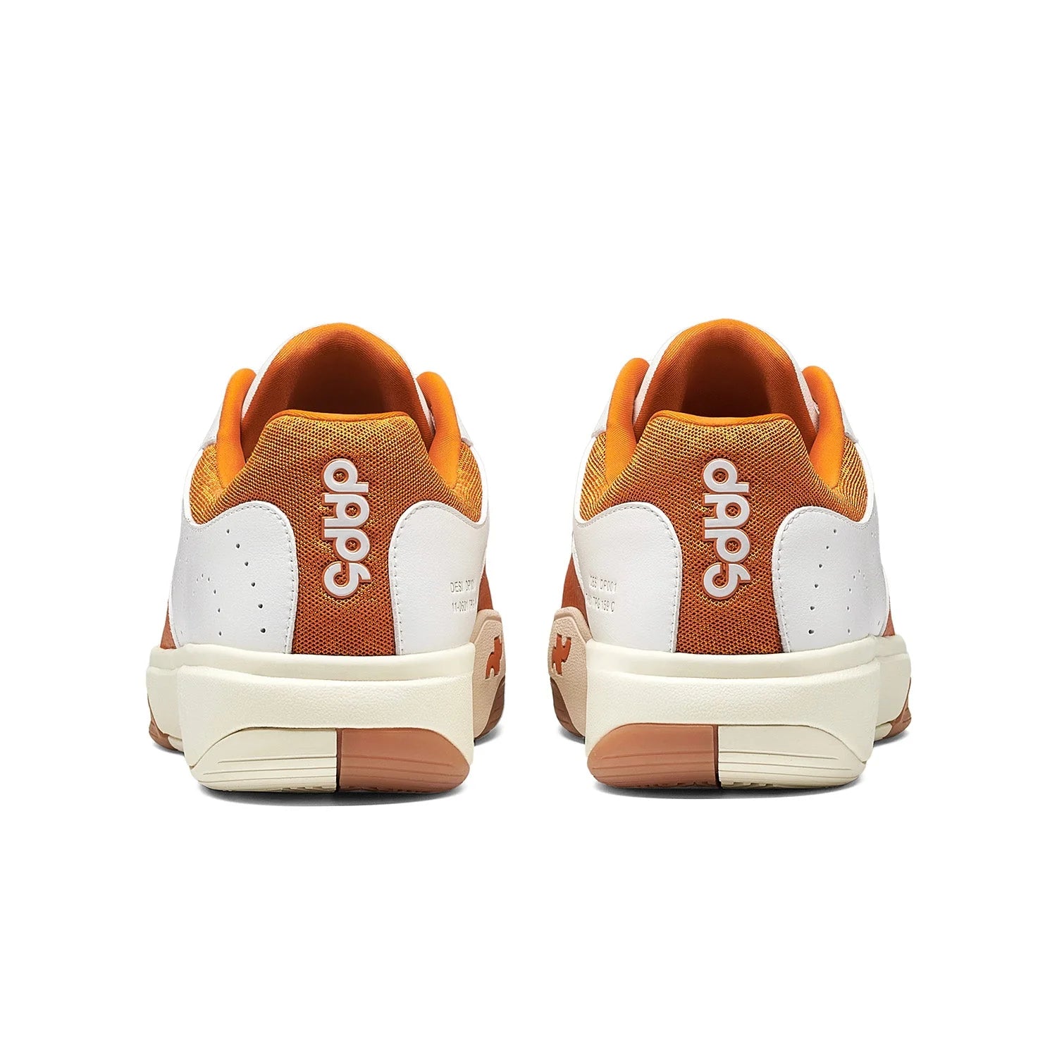 DAPS DESI Low Burnt Orange Mens Pickleball Shoes