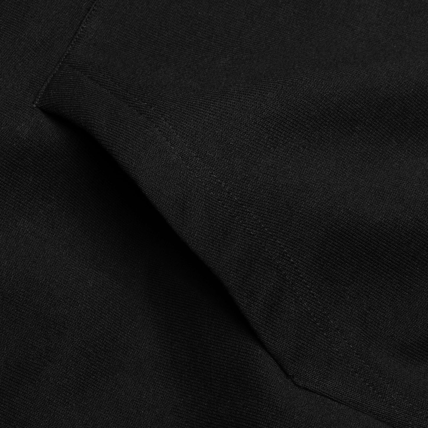 Zip Skull Knitted Hoodie Black