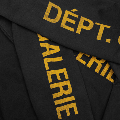 Dept De La Galerie Hoodie Black