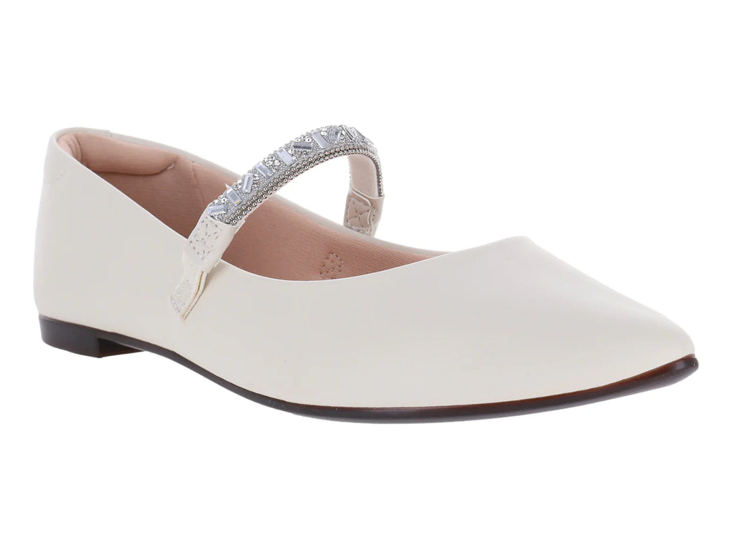 Ballerinas Moleca Blanco Off para Mujer
