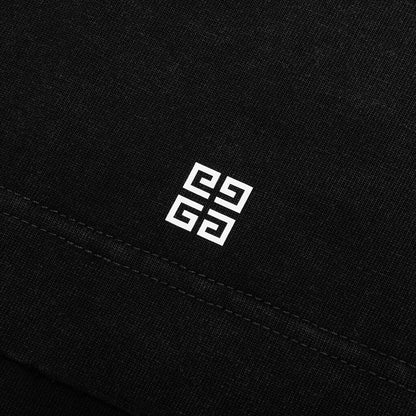 Casual Fit No Pocket T Shirt Black