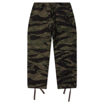 String Slack Pant Skull Quilting Tiger Camo