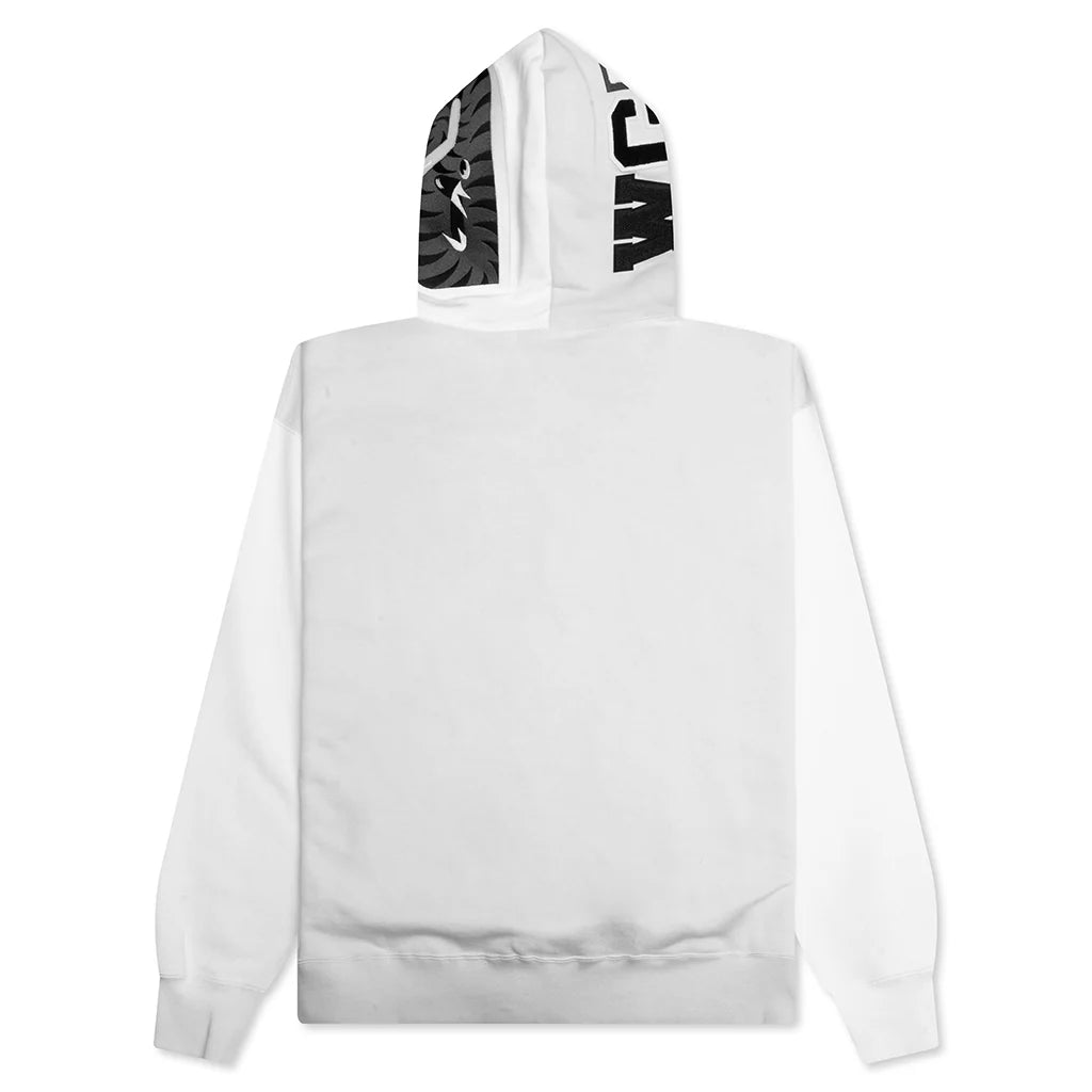 Shark Full Zip Hoodie 1 Gray