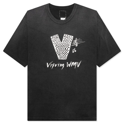 Jumbo Tee S S Crash Visvim Black