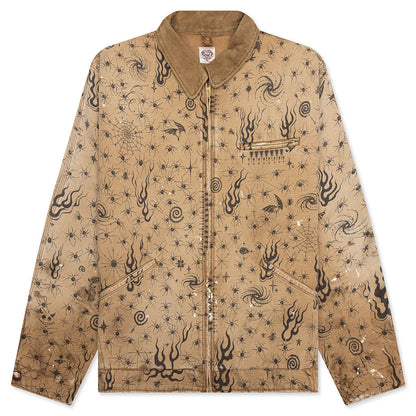 Saint Michael X DrWoo Mx6 Detroit Jacket Beige