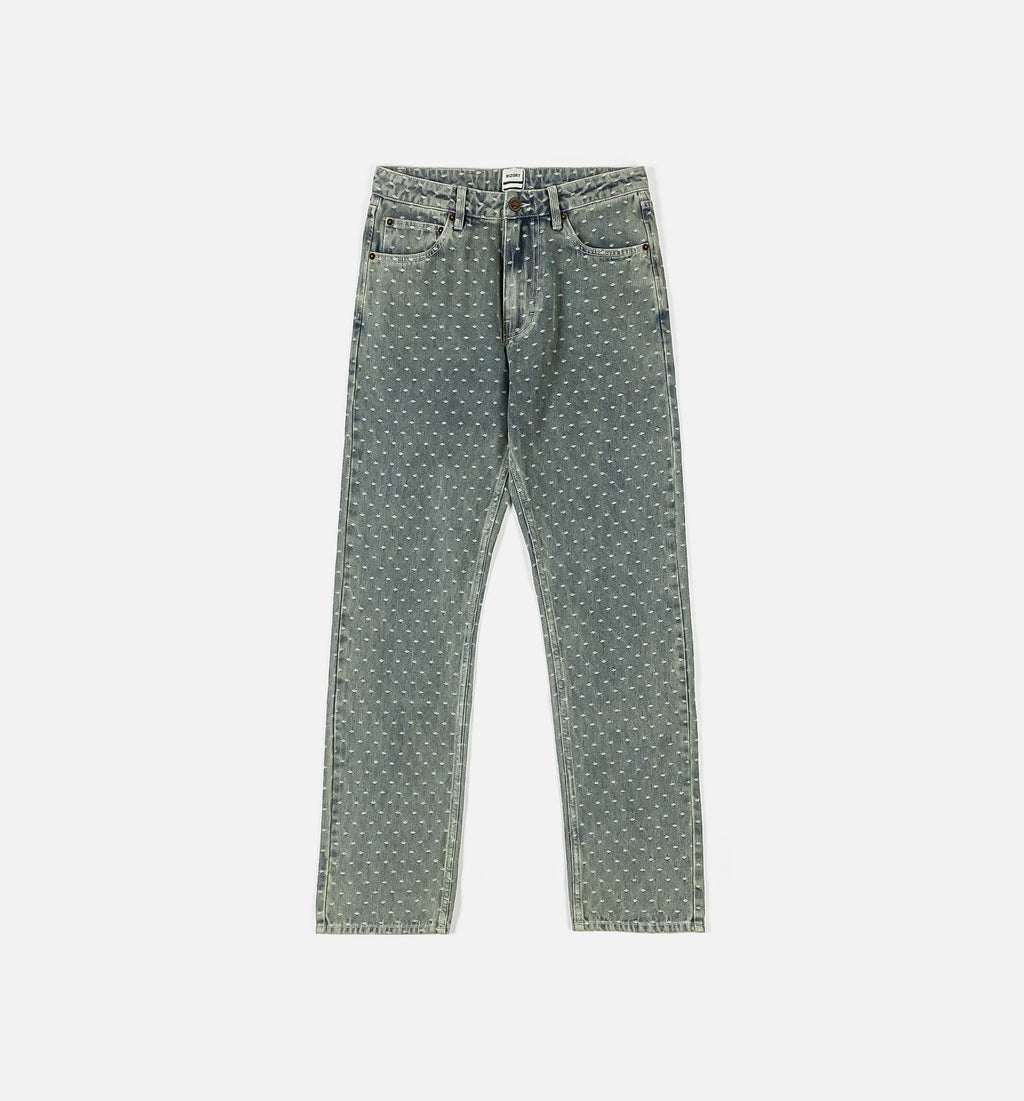 Dobby Mens Pant Blue