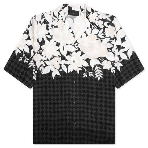 Amiri Garden Camp Shirt Black