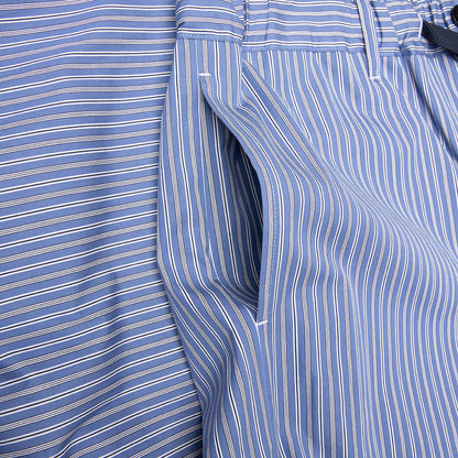 Poplin Pants Blue Stripe
