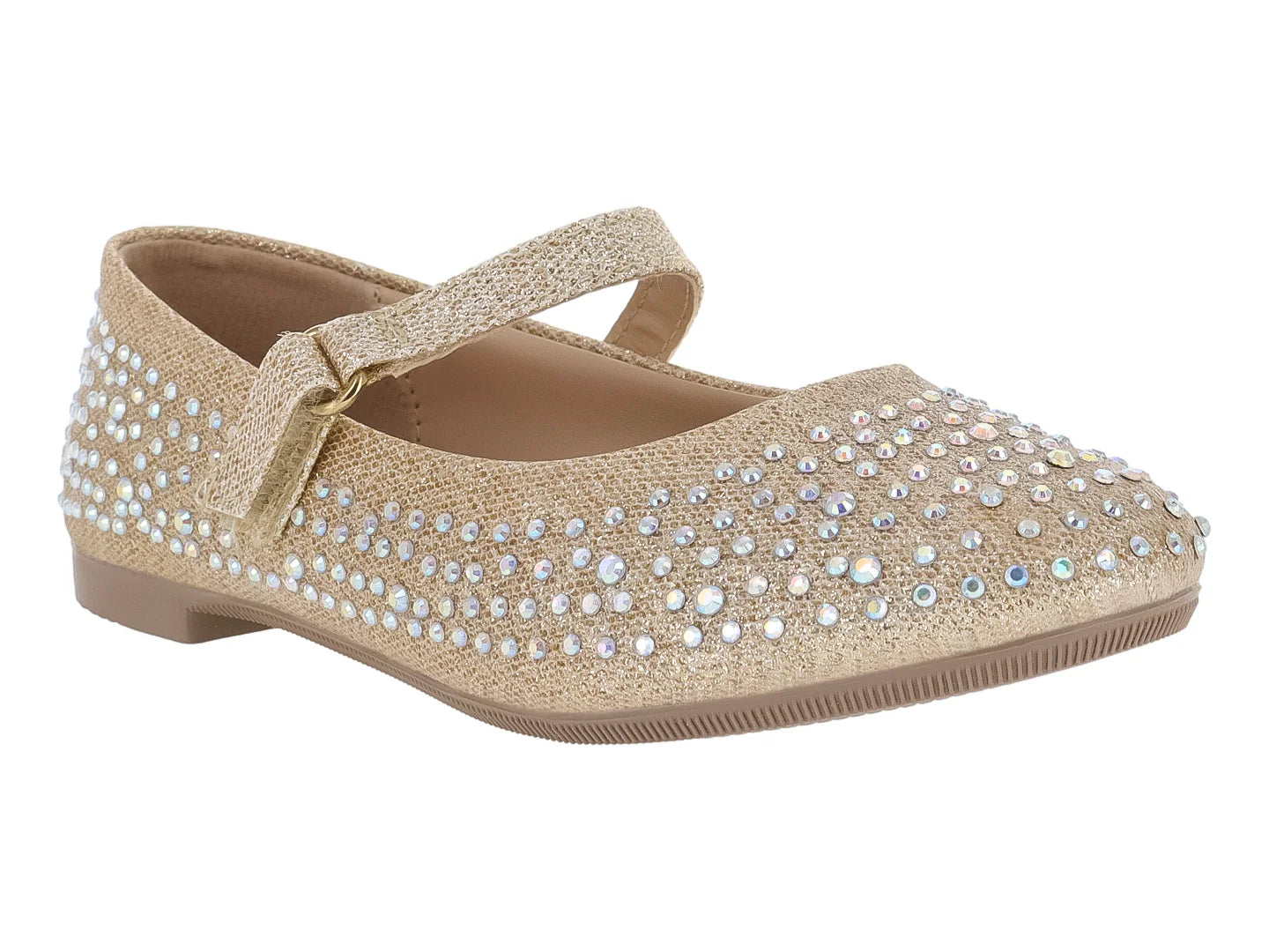 Zapatos Planos Tropicana Dorado para Niña