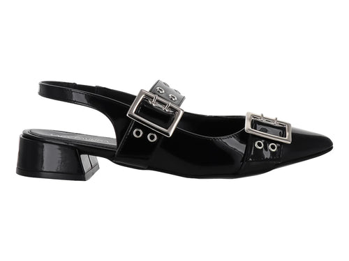 Zapatos de Charol Negro Lady Paulina para Mujer