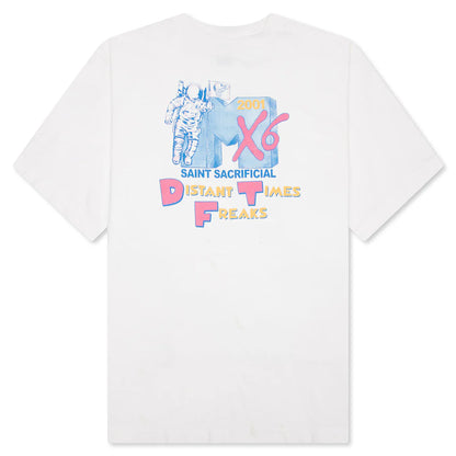 Saint Michael x Sean Wotherspoon Astro Distant Times Freaks T Shirt White