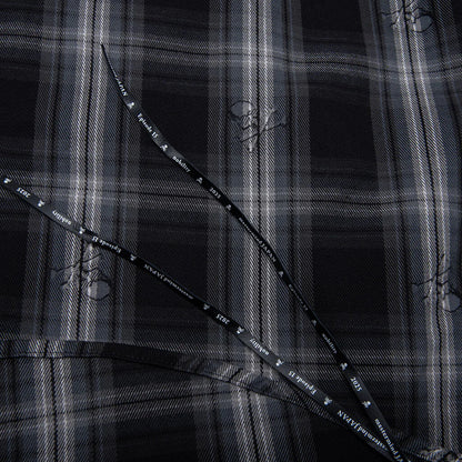 Plaid Flannel Shirt Black