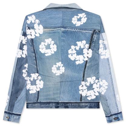 Readymade x Denim Tears CTN Wreath Track Jacket Blue