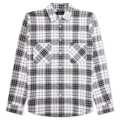 MA Quad Jacquard Flannel Black