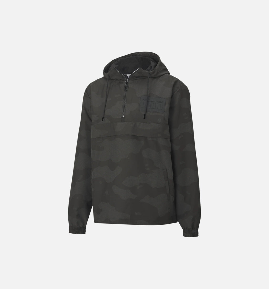 Puma X the Hundreds Reflective Mens Windbreaker Black