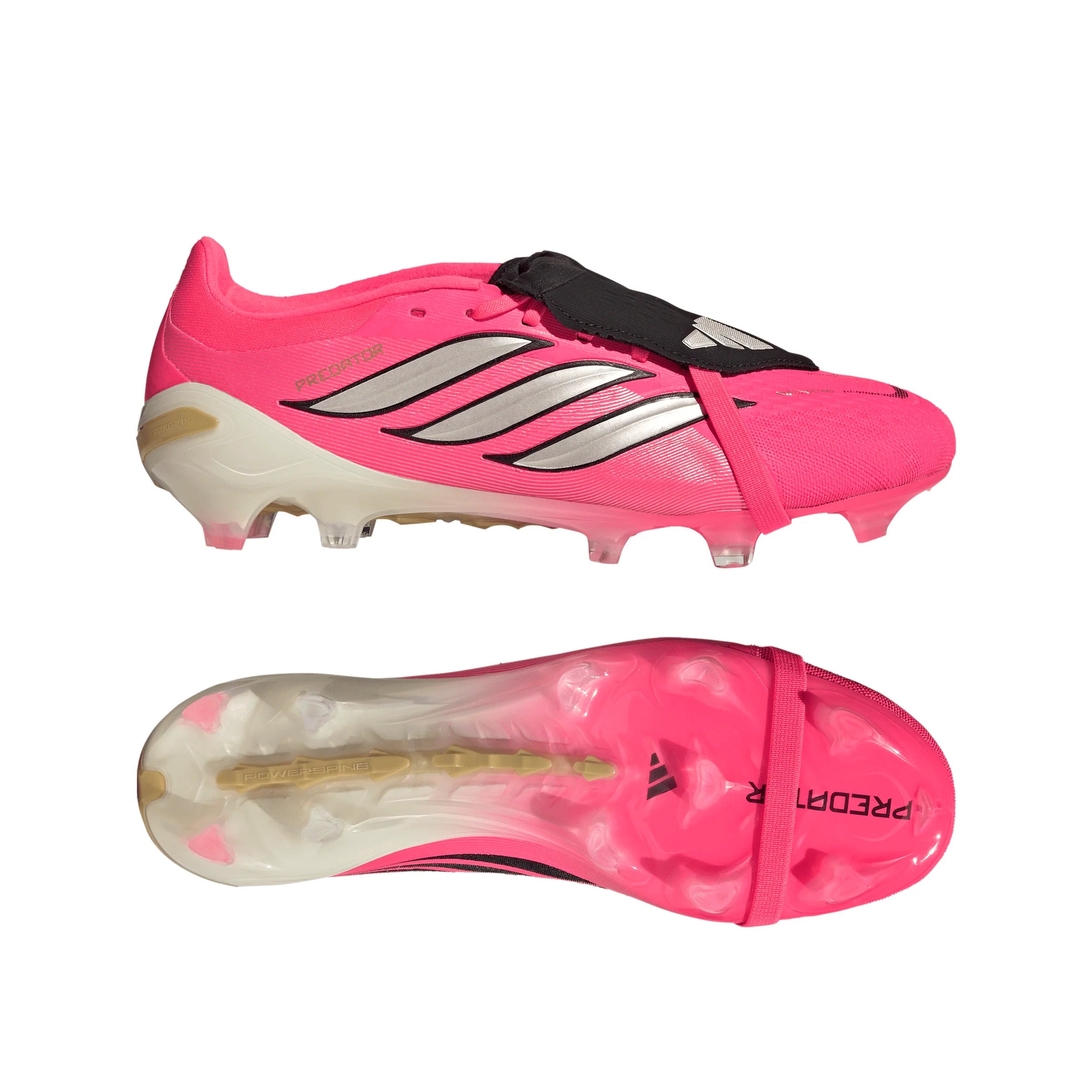 adidas Predator Pro Fold Over Tongue Firm Ground Mens Soccer Cleats Turquesa