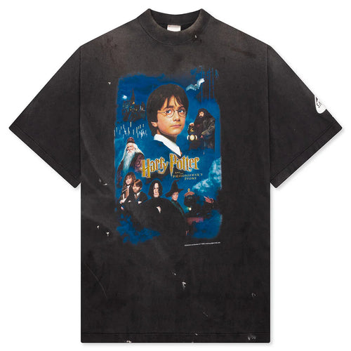 Saint M6 x Harry Potter Philosophers Stone S S Tee Black