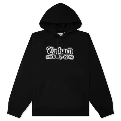 Hooded World Tour Sweatshirt Black
