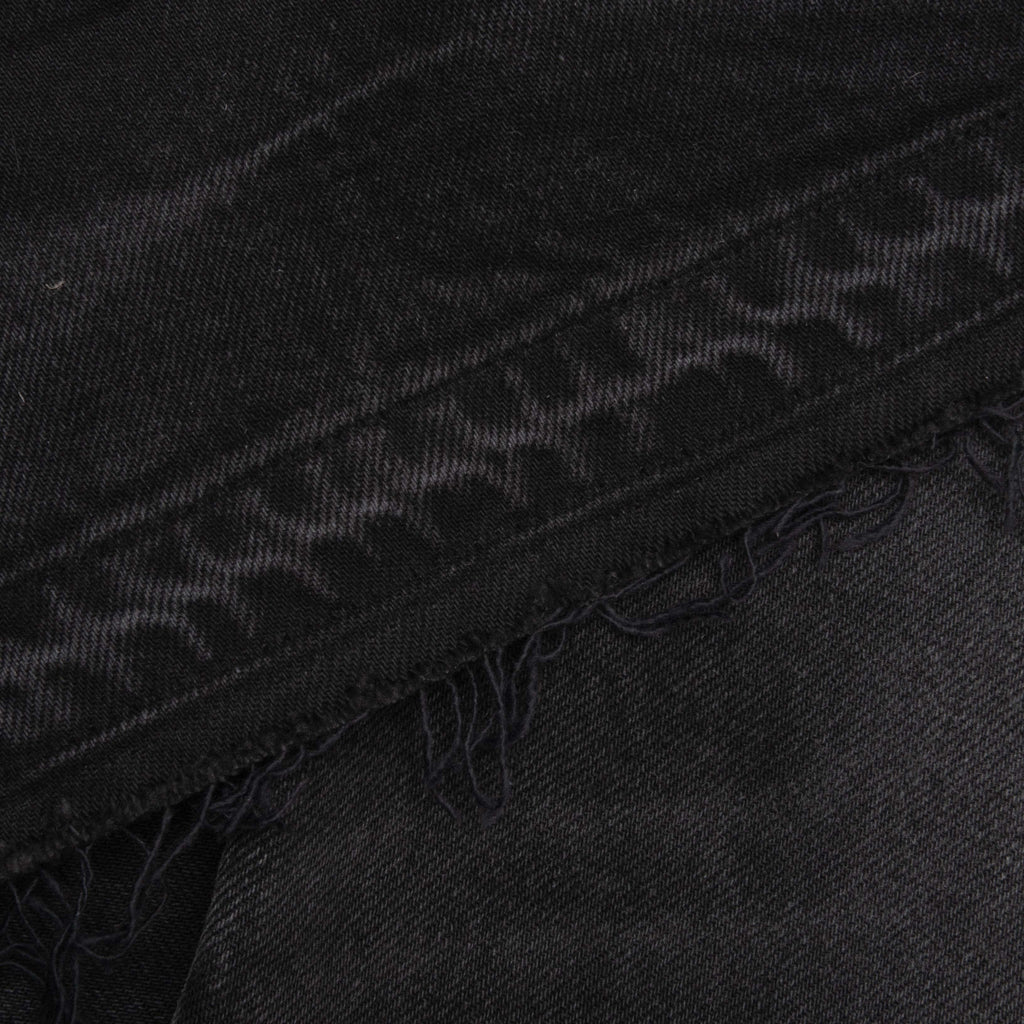 Release Hem Straight Jean Faded Black