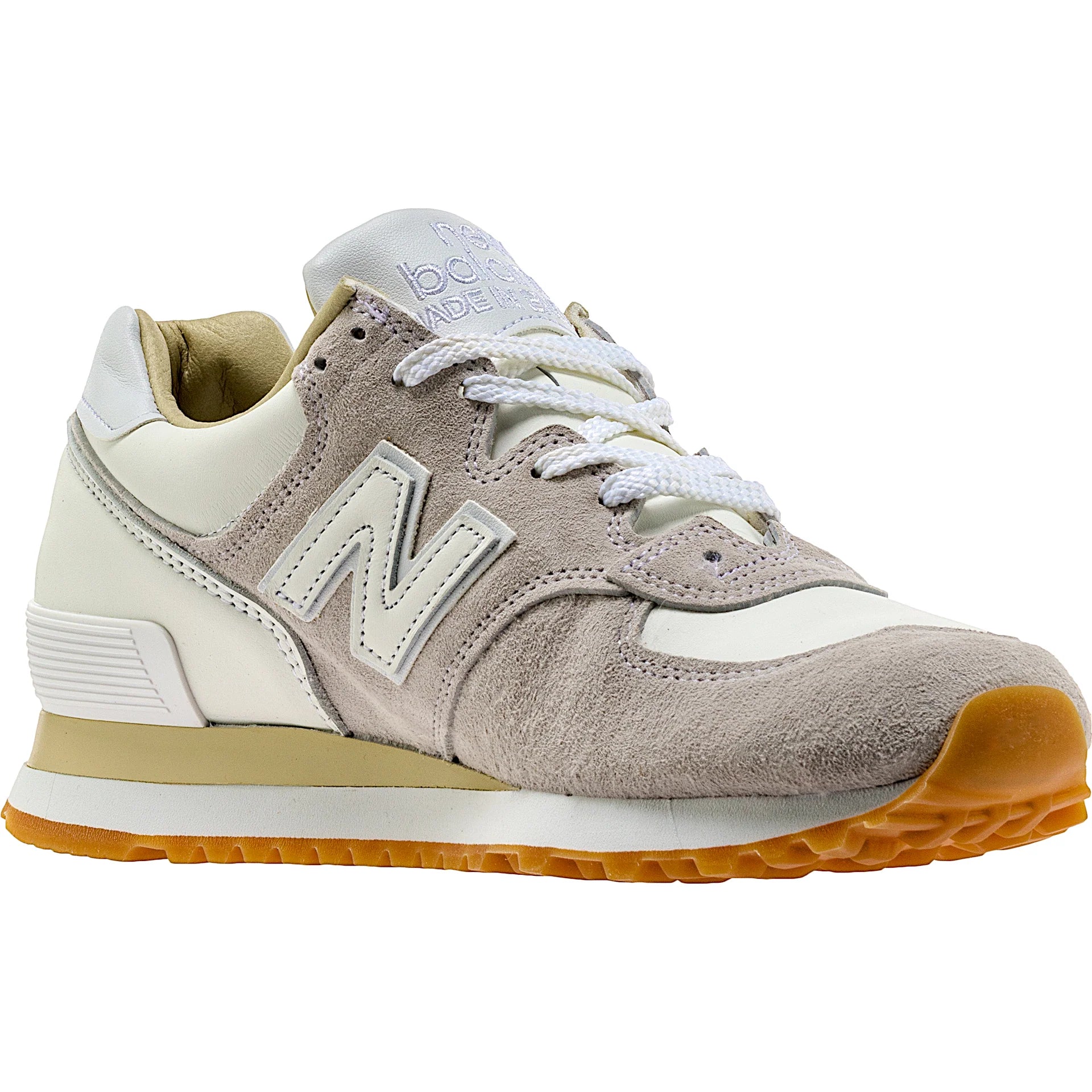 End X New Balance M575 Mens Marble White