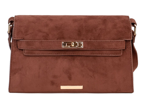 Bolsa de Hombro Felianna Color Café para Mujer