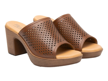 Sandalias Flexi Marrón para Mujer