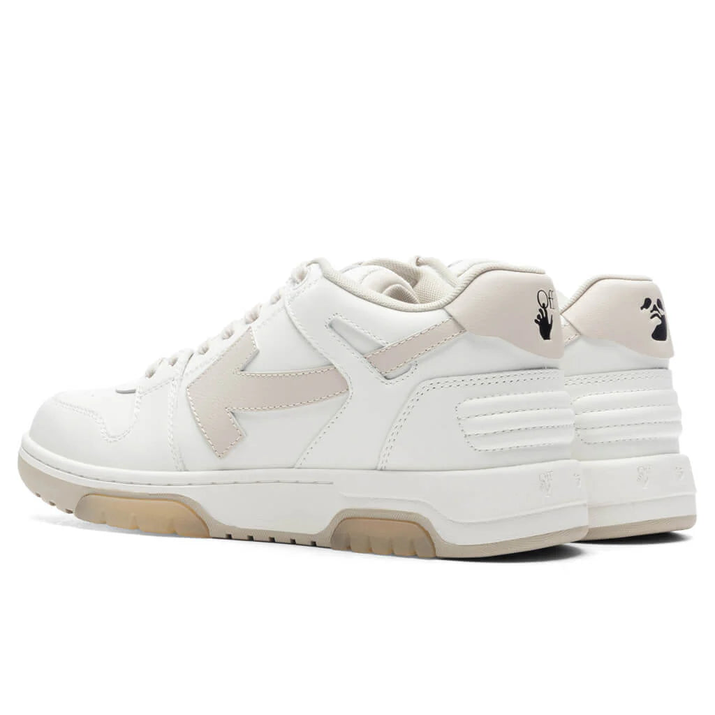 Out of Office Calf Leather White Beige