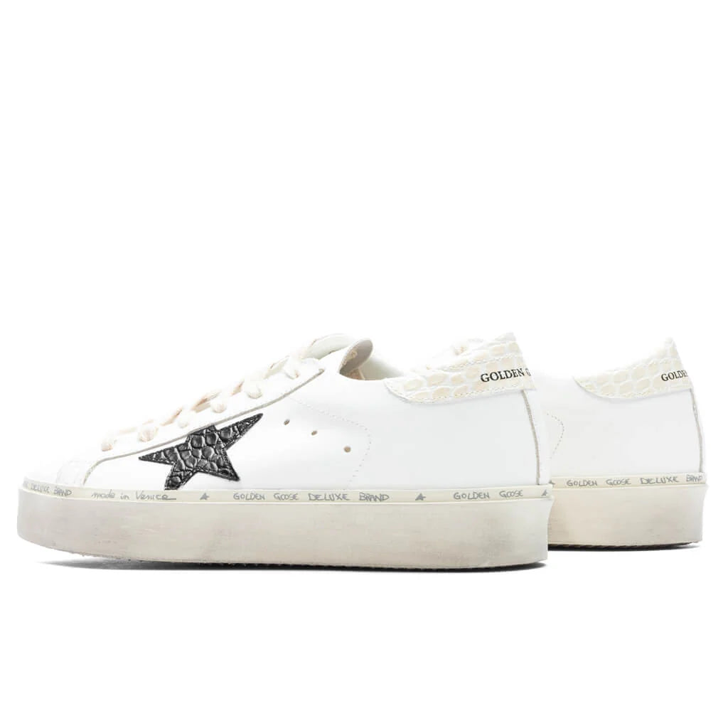 Womens Hi Star White Black Ivory