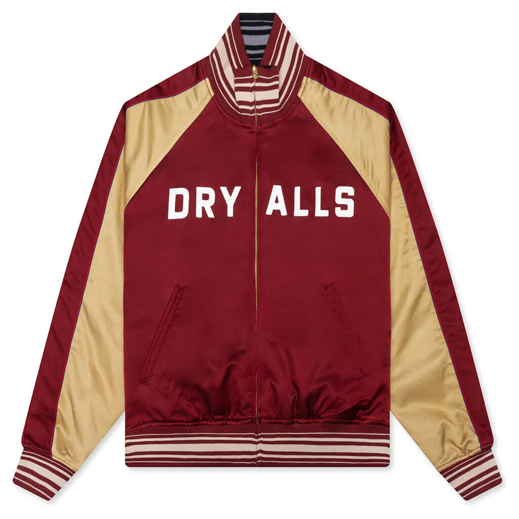 Reversible Satin Jacket Burgundy
