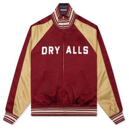 Reversible Satin Jacket Burgundy