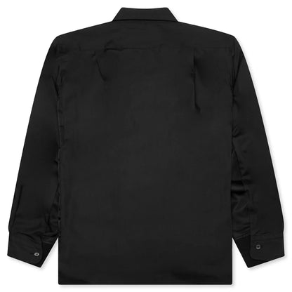 Cotton Poplin Shirt Black