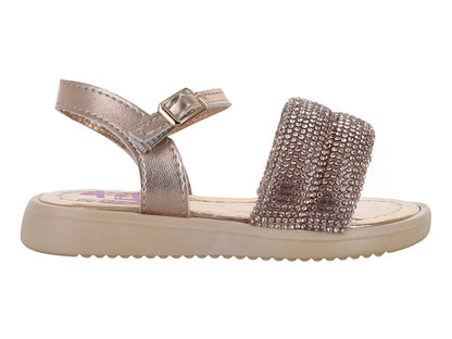 Sandalias 4EVER Oro Rosado para Niña
