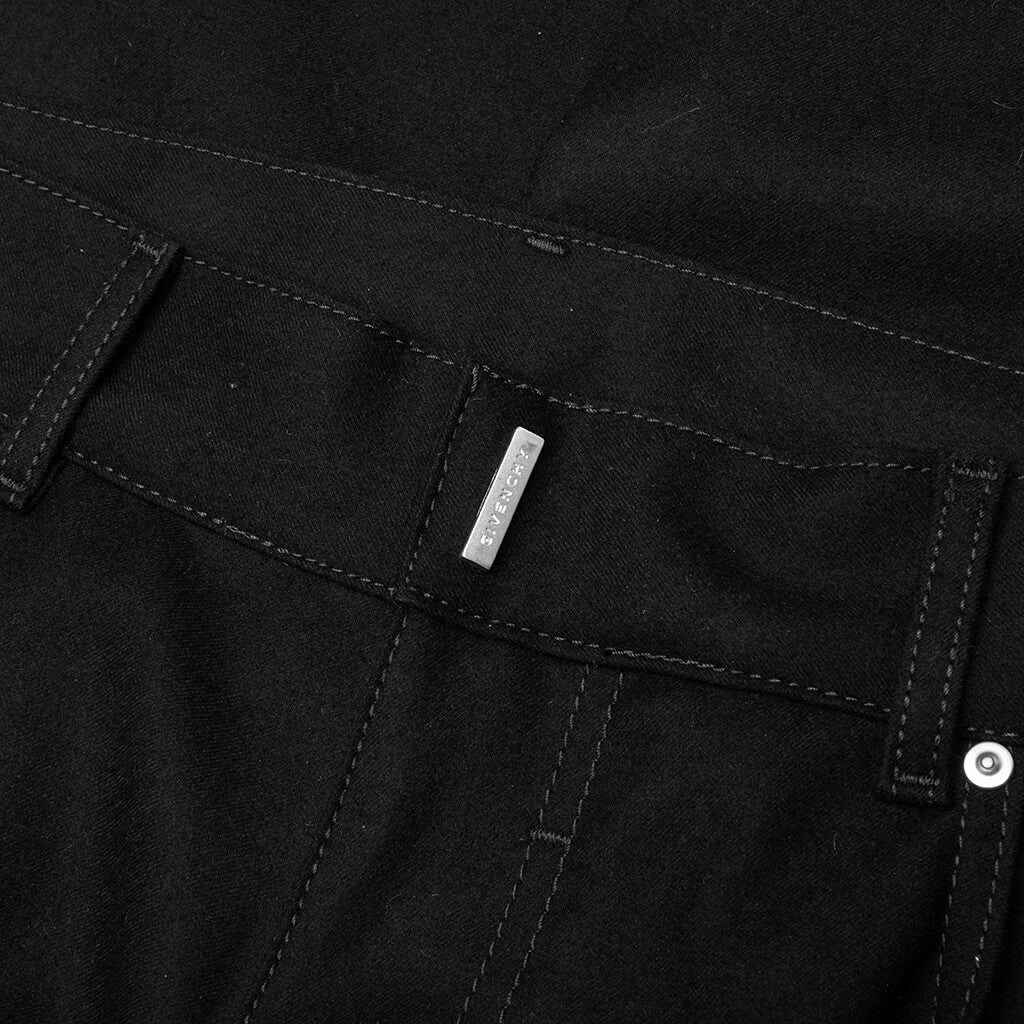 Studded Carpenter Pants Black