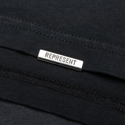 Feature x Represent Champion Rings T Shirt Stained Black