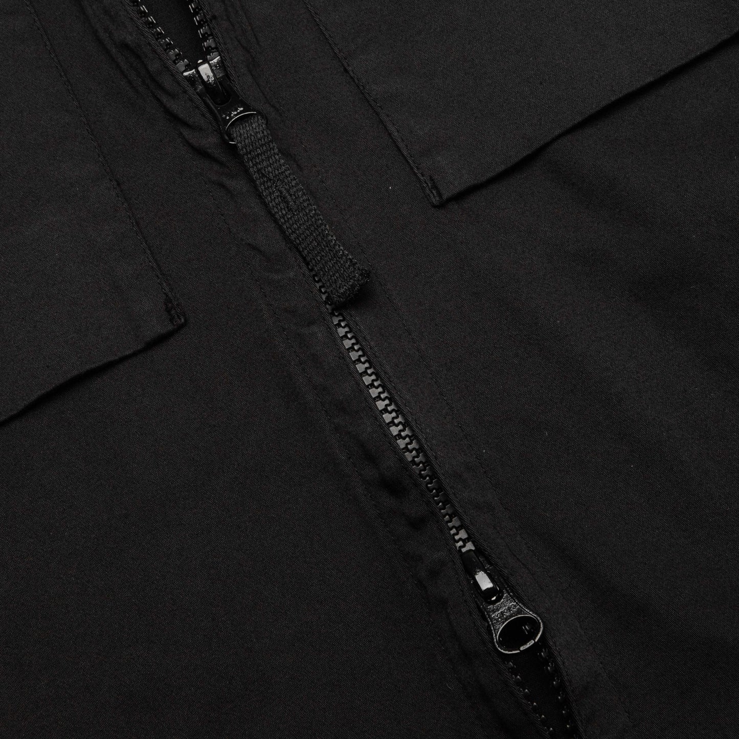 Regular Fit Overshirt Black