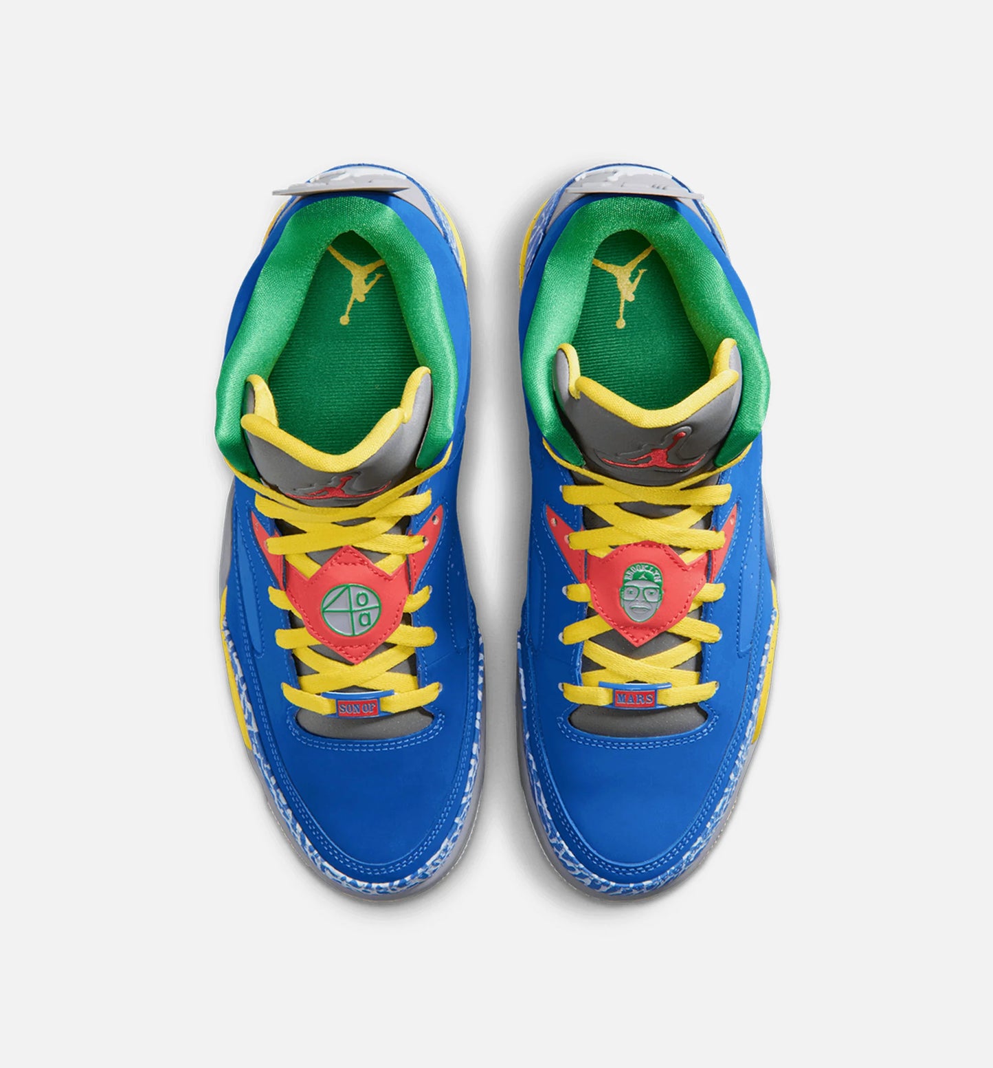 Air Jordan Son Of Mars Low Do The Right Thing Mens Lifestyle Shoe Game Royal Tour Yellow Cement Grey White