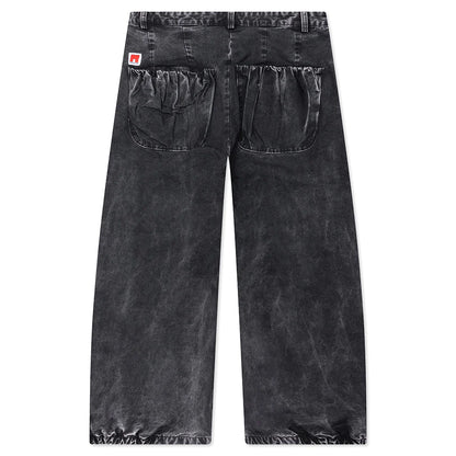 Working Man Penta Pant Washed Black