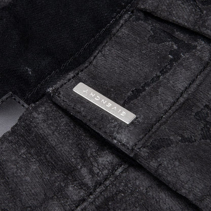 Slim Fit 5 Pocket Trousers Black