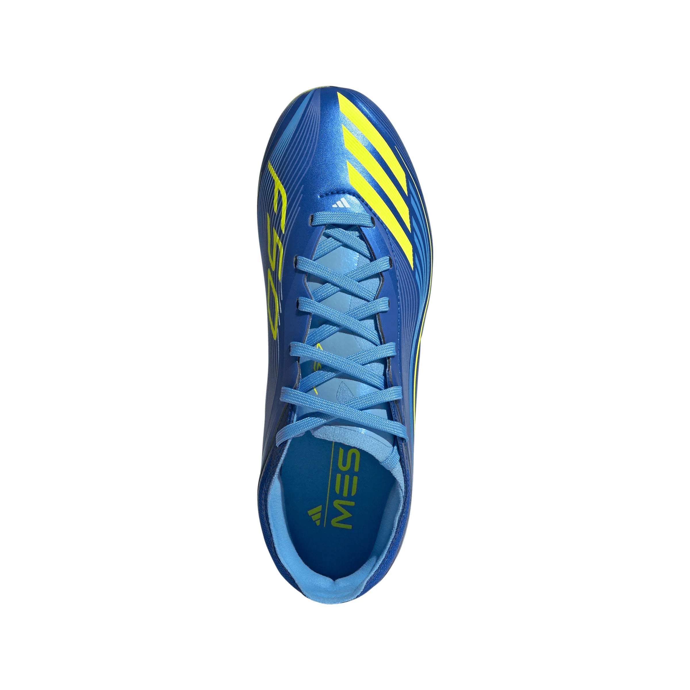 adidas F50 Messi Elite FG Youth Soccer Cleats Royal Blue Yellow Blue