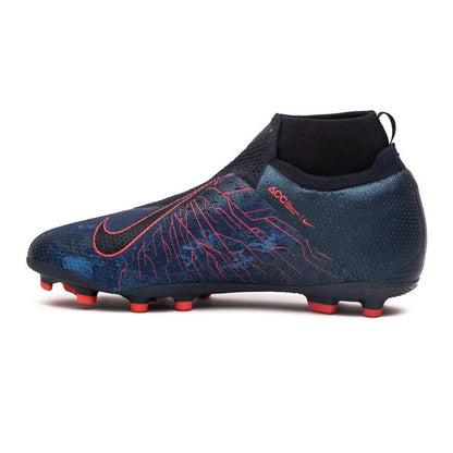 Nike Phantom Vison Elite DF MG Multi Ground Youth Soccer Cleats Obsidian Black